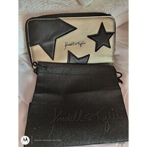 Kendall & Kylie Wallet Gold And Black Stars With Duster